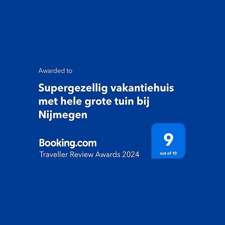 Prázdninový dům Supergezellig Met Hele Grote Tuin Bij Nijmegen *