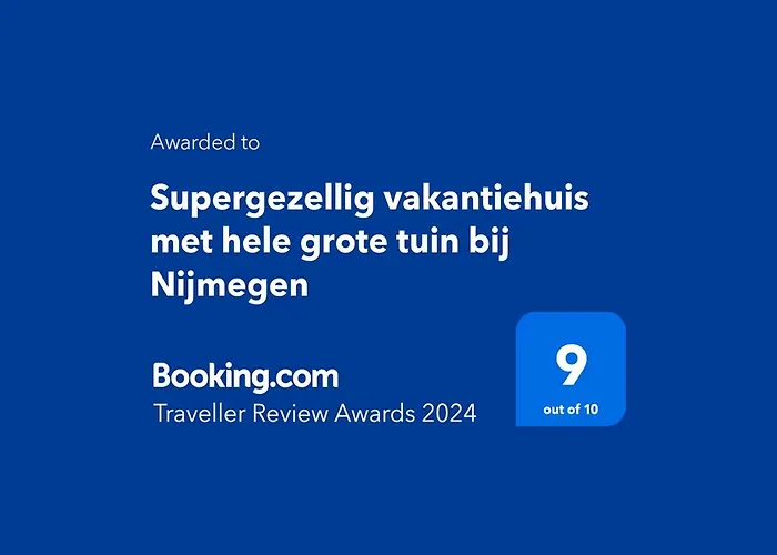 Сasa de vacaciones Supergezellig Met Hele Grote Tuin Bij Nijmegen *